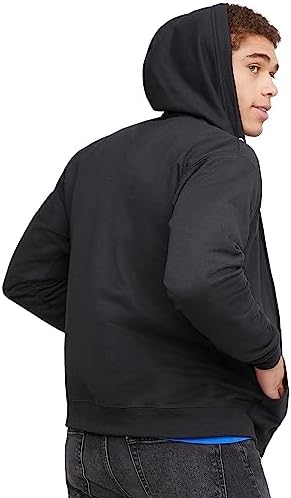 Hanes Ecosmart Fleece Full-zip Hoodie For Men Hooded Sweatshirt