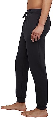 Hanes EcoSmart Jogger Sweatpants Men's Midweight Fleece Lounge Pants 30.5"