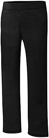 Hanes Girls' Big ComfortSoft EcoSmart Open Bottom Leg Sweatpants