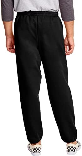 Hanes Men's Ecosmart Best Sweatpants Athletic Lounge Pants With C"ed Cuffs