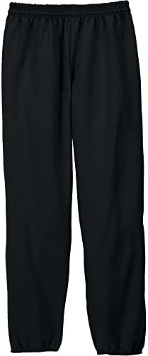 Hanes Men's Ecosmart Best Sweatpants Athletic Lounge Pants With C"ed Cuffs