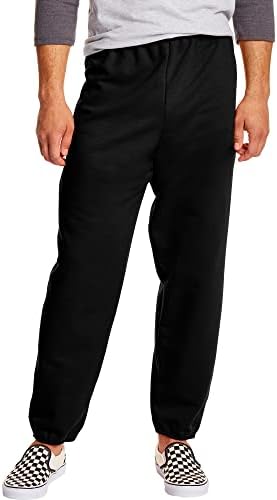 Hanes Men's Ecosmart Best Sweatpants Athletic Lounge Pants with C"ed Cuffs