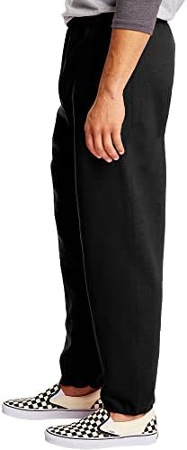 Hanes Men's Ecosmart Best Sweatpants Athletic Lounge Pants With C"ed Cuffs