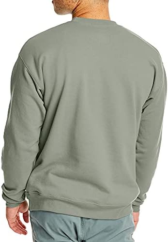 Hanes Men's EcoSmart Fleece Pullover Crewneck Sweatshirt 1 Or 2 Pack