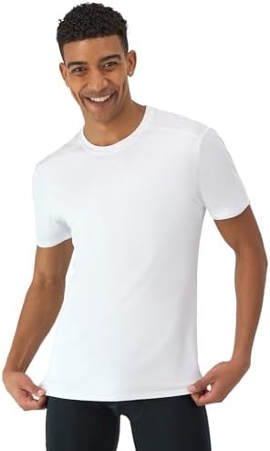 Hanes Men's Moves Breathable Mesh Back T-Shirt X-Temp Moisture-Wicking Tee White Or Black/Grey 3-Pack