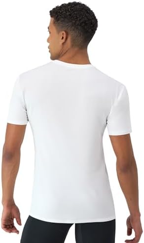 Hanes Men's Moves Breathable Mesh Back T-Shirt X-Temp Moisture-Wicking Tee White Or Black/Grey 3-Pack