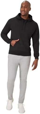 Hanes Mens Originals Fleece Hoodie Garment Dyed Hooded Sweatshirt Unisex Fleece Pullover