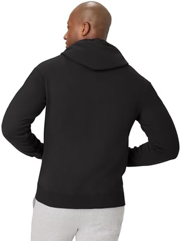 Hanes Mens Originals Fleece Hoodie Garment Dyed Hooded Sweatshirt Unisex Fleece Pullover