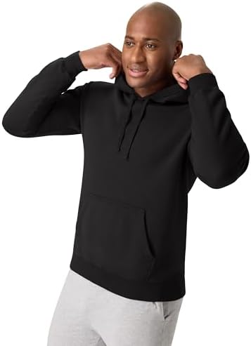 Hanes Mens Originals Fleece Hoodie Garment Dyed Hooded Sweatshirt Unisex Fleece Pullover