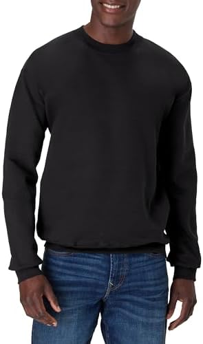 Hanes mens Ultimate Sweatshirt Heavyweight Fleece Sweatshirt Crewneck Pullover for Men