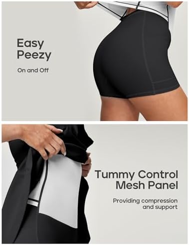 Heathyoga Womens Tennis Dress With Shorts Underneath Athletic Dress For Women Summer Romper Dresses With Pockets Golf Outfits