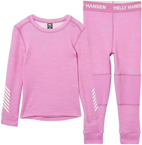 Helly-Hansen Lifa Merino Set - Kids Unisex Warm & Breathable Base Layer Set Thermal Underwear for Outdoor Adventure