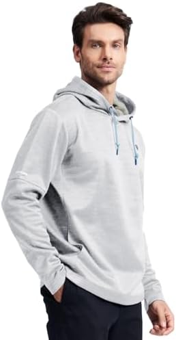 Hoodies For Men Golf Fleece Hooded Sweatshirts Dry Fit Athletic Lightweight Casual Midlayer Mens Hoodies Pullover
