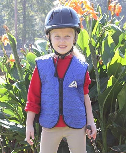 HyperKewl Evaporative Cooling Child Sport Vest Royal Blue 10-12 Yrs