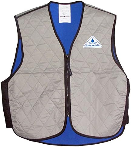 HyperKewl Evaporative Cooling Child Sport Vest Silver 5-6 yrs