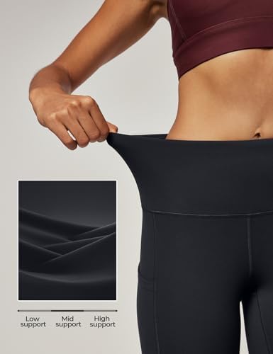 IUGA High Waist Yoga Pants With Pockets Leggings For Women Tummy Control Workout Leggings For Women 4 Way Stretch