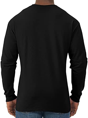 Jerzees Men's Dri-Power Cotton Blend Long Sleeve Tees Moisture Wicking Odor Protection UPF 30+ Sizes S-3x