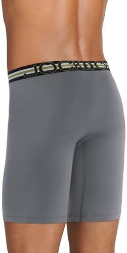 Jockey Sport Men's Underwear Stability Pouch Microfiber 11" Quad Short