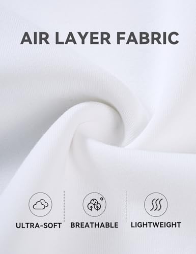 JOCMIC Girls Crewneck Sweatshirt Long Sleeve Plain Shirts Crop Tops With Thumbholes For Teens Youth