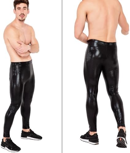 Kapow Meggings Metallic & Special Material Men's Leggings
