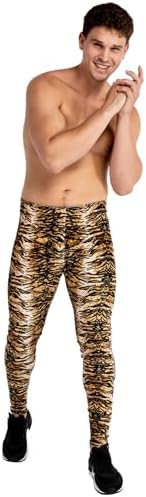 Kapow Meggings Velvet Material Mens Leggings