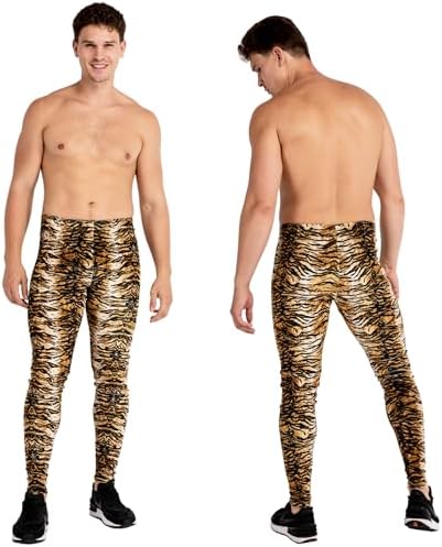 Kapow Meggings Velvet Material Mens Leggings