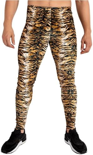 Kapow Meggings Velvet Material Mens Leggings