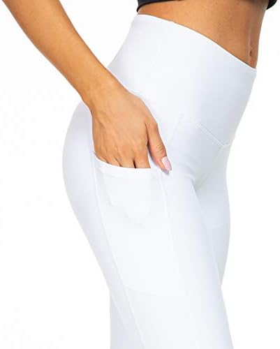 Kcutteyg Yoga Pants For Women With Pockets High Waisted Leggings Workout Sports Running Athletic Pants