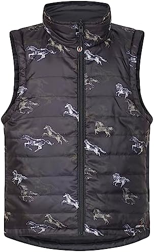 Kerrits Kids Pony Tracks Reversible Quilted Vest