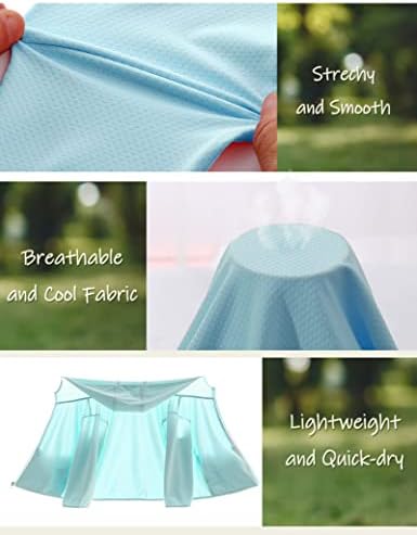 Kids Active Zipper Sun Protection Jacket Boys Girls Hooded Cooling Shirt Pockets Fishing Running Outdoor