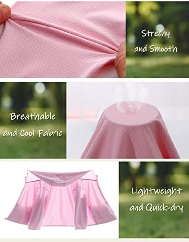 Kids Active Zipper Sun Protection Jacket Boys Girls Hooded Cooling Shirt Pockets Fishing Running Outdoor