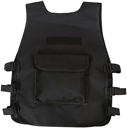 Kids Army Camouflage Outdoor Combat Vest (Black 0-8 Year)