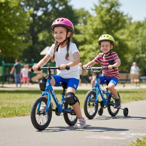 Kids Padded Bike Shorts Boys Girls Balance Bike Youth Cycling Underwear Shorts Cycling Bike Shorts