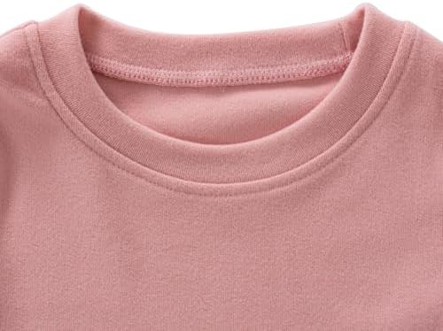 Kids Thermal Underwear Set Toddler Winter Base Layer Ultra Soft Long Johns For Little Big Boys Girls 2-8Yrs