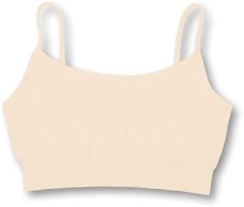 Kurve Girl’s Training Sports Bra – Seamless Bralette Kids Crop Cami Made in USA