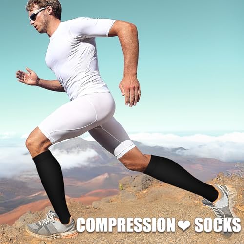 Laite Hebe 3 Pack Compression Sock-Compression Sock For Women And Men Circulation -Best For Running Athletic Sports