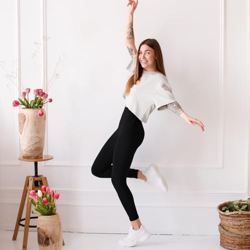 Leggings For Women - High Waisted Workout Women's Leggings Running