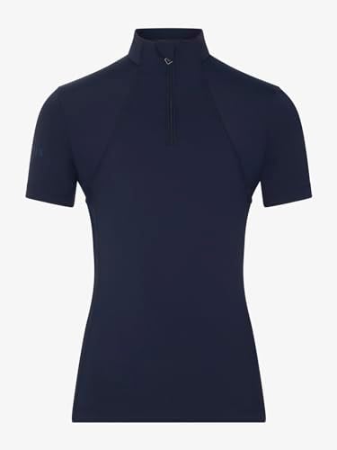 LeMieux Young Rider Short Sleeve Base Layer Top - Athletic Thermal Shirts - Equestrian Apparel & Gear For Horseback Riding