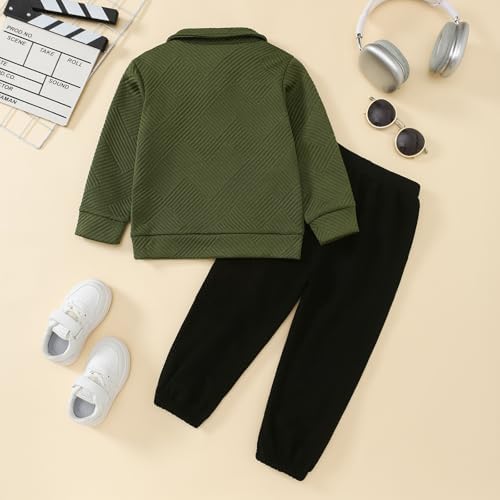 Little Boy Clothes Long Sleeve Sweatshirts+Casual Pants 2PC Fall Winter Outfits