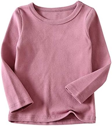 Little Boys Girls Long Johns Thermal Underwear Set 2PC Crewneck Tops And Bottom Toddler Kids Pajamas Warm Jammies (1-7yrs)