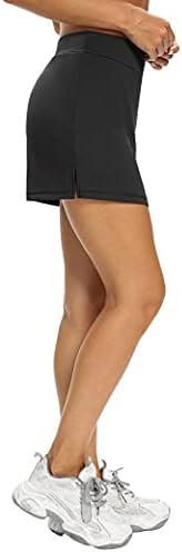 LouKeith Tennis Skirts For Women Golf Athletic Activewear Skorts Mini Summer Workout Running Shorts With Pockets