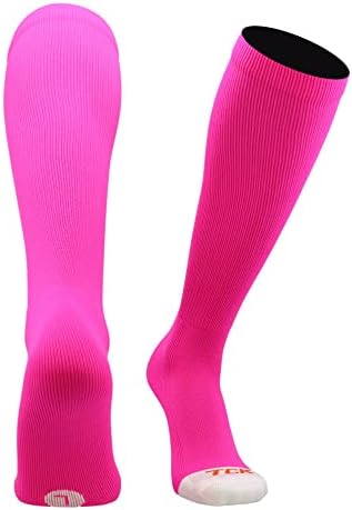 MadSportsStuff Baseball & Softball Socks for Boys Girls Men & Women Over the Calf Tall Socks Youth & Adults Football