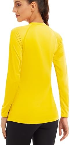 MAGCOMSEN Women's Long Sleeve Shirts UPF 50+ Sun Protection Shirts For Hiking Fishing Workout Rash Guard