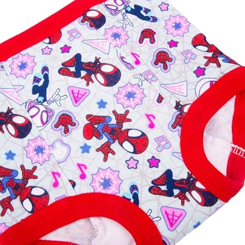 Marvel Girls' Spiderman & Ghost Spider Exclusive Toddler Potty Training Panties