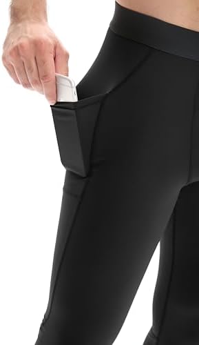 Men's Compression Pants Athletic Leggings Workout Running Tights Active Sports Base Layer