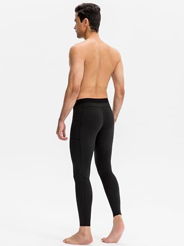 Men's Compression Pants Athletic Leggings Workout Running Tights Active Sports Base Layer