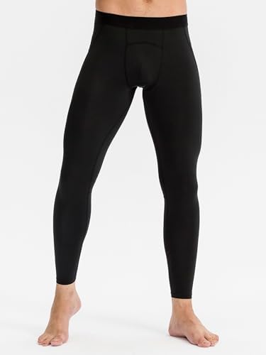Men's Compression Pants Athletic Leggings Workout Running Tights Active Sports Base Layer
