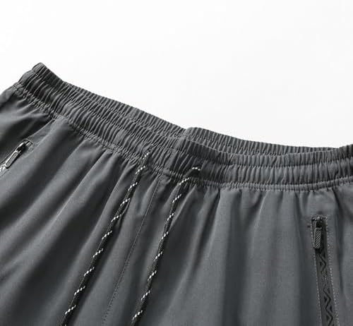 Men's Elastic Waist Pants With Pockets For Casual Comfort