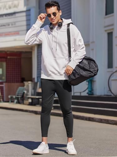 Men’s Jogger Workout Pants Tapered Fit Quick Dry Athletic Training Pants With Drawstring Waist Stretch Track Pants For Sports