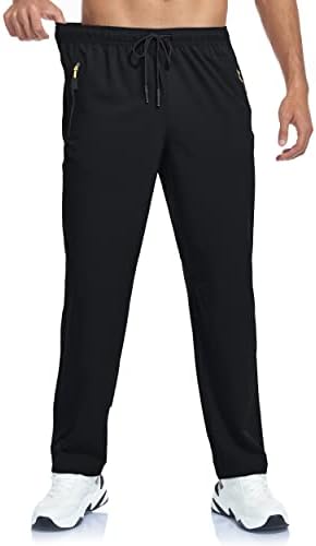 Men's Lightweight Hiking Pants Breathable Quick Dry Fit Waterproof Camping Fishing Running Athletic Active Jogger Pant